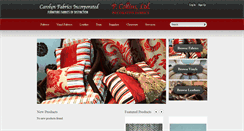 Desktop Screenshot of carolynfabrics.com